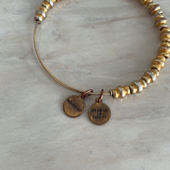 Alex & Ani Bracelet Bundle Gold - Picture 3 of 3